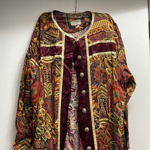 Vintage patterned kimono F.A.D brand